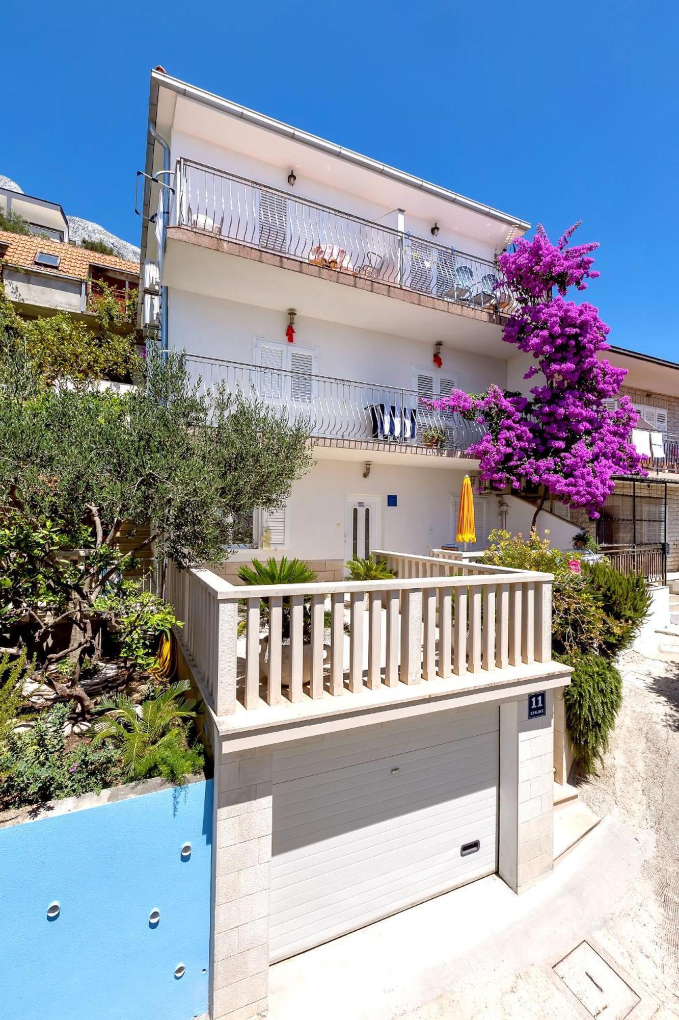 Apartments Lucija Baška Voda Extérieur photo